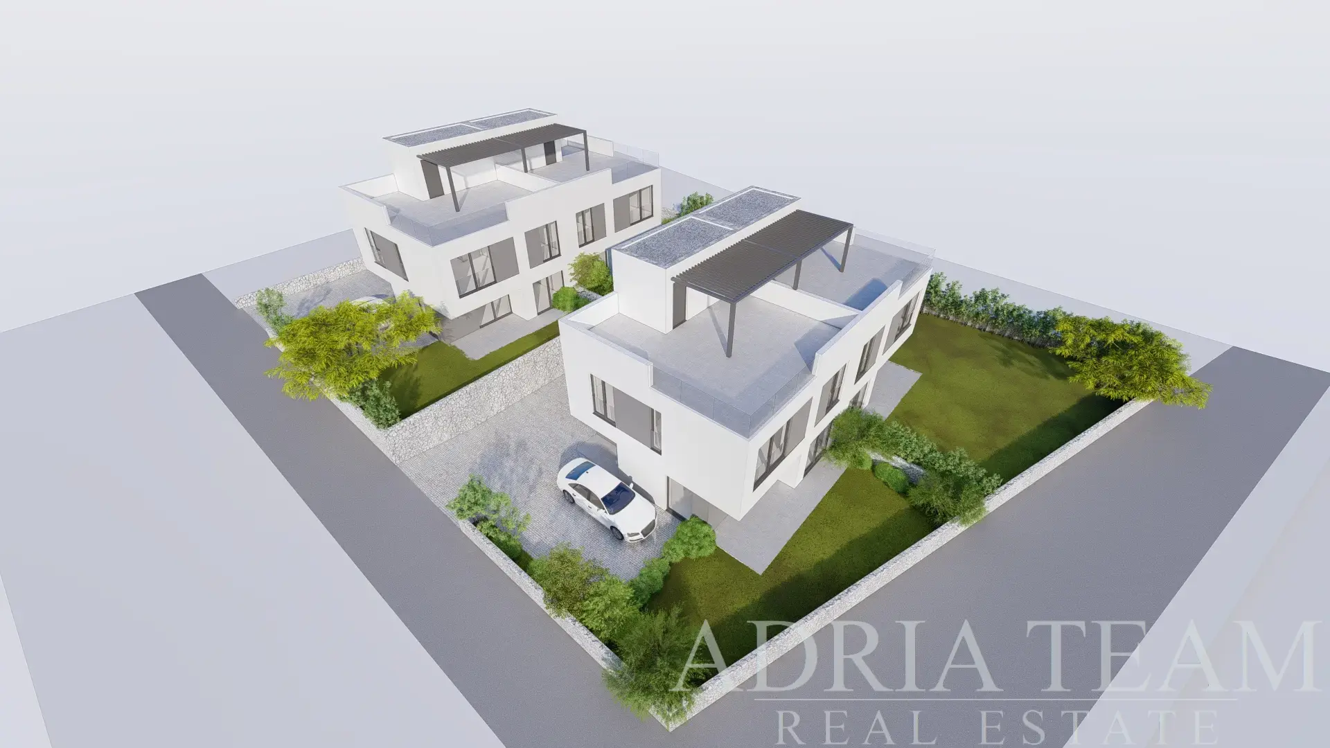 ATRAKTIVNÍ STAVEBNÍ POZEMEK S KONCEPČNÍM PROJEKTEM – MOLAT, BREGULJE